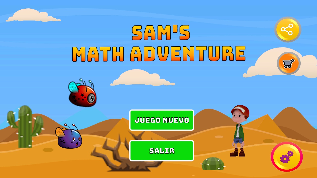 MaxiRetos - Edugames presenta el juego matemático Sam's Math Adventure